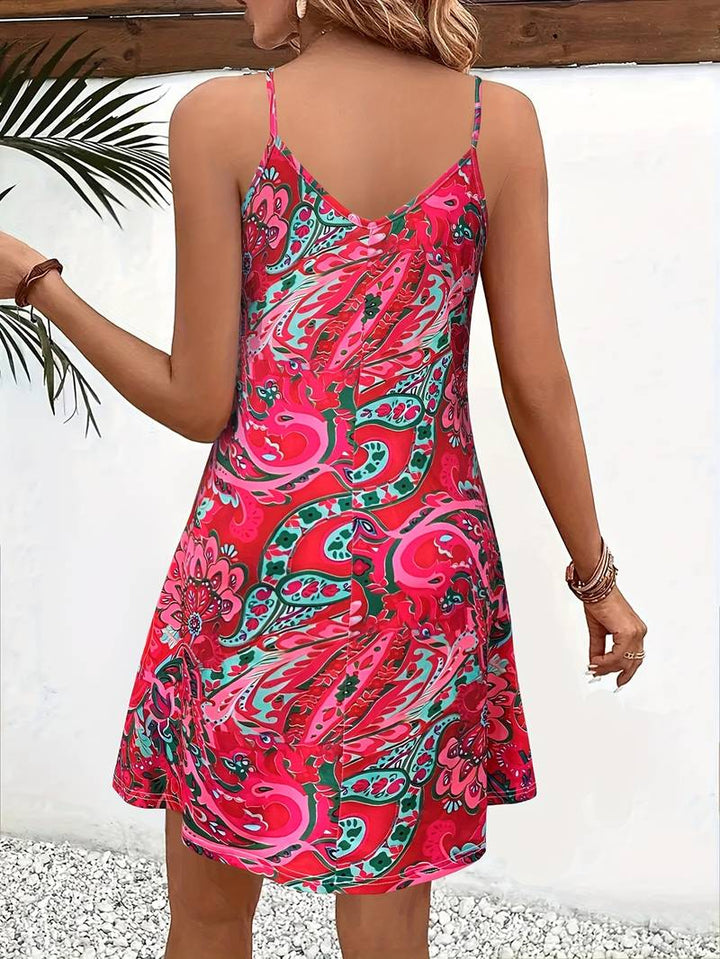 Sleeveless Cami Dress in Vacation Style Lunéa, view 2 - Elena Harper