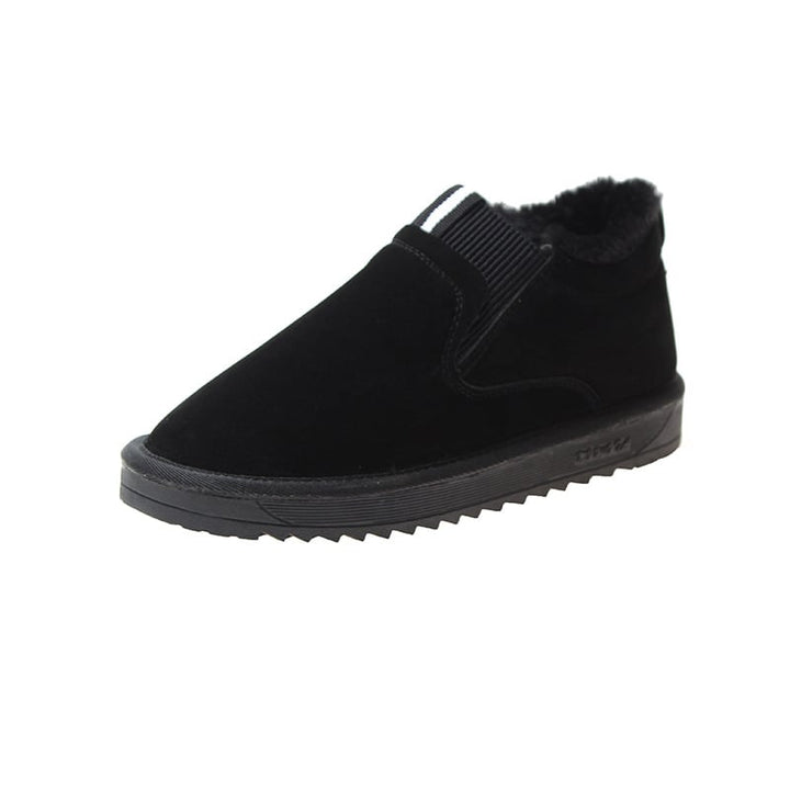 Women's suede-effect slippers with warm interior - Verayne