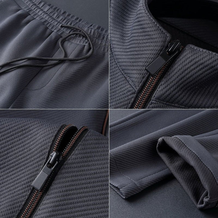 David | Modern Men's Tracksuit with Elastic Lycra Fiber
