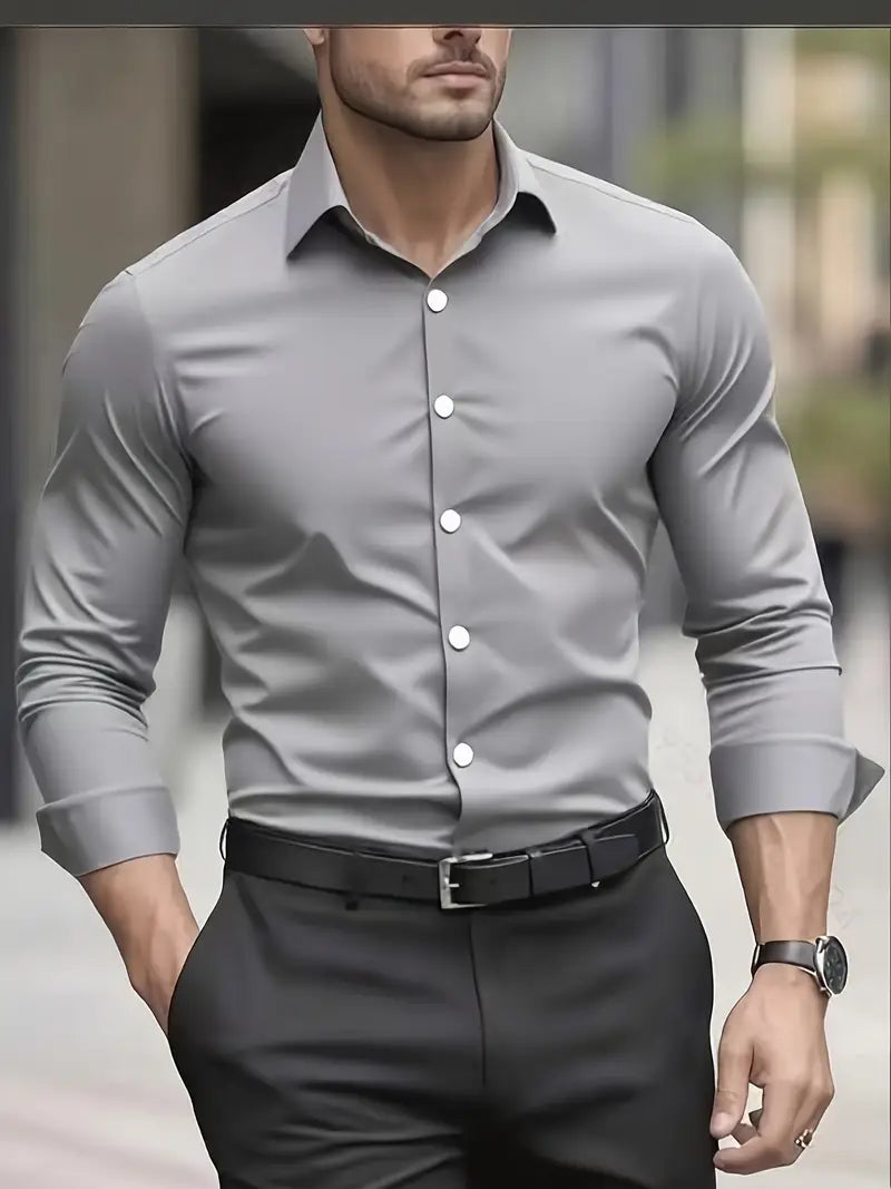 LAURENT MONACO | LONG SLEEVE BREATHABLE SHIRT