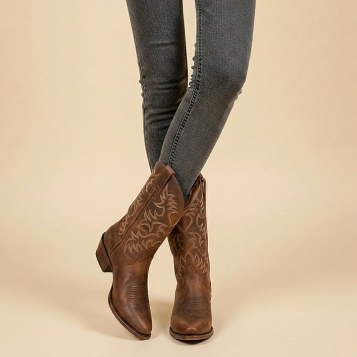Isabella | Elegant Women's Cowboy Boots with Authentic Western Charm