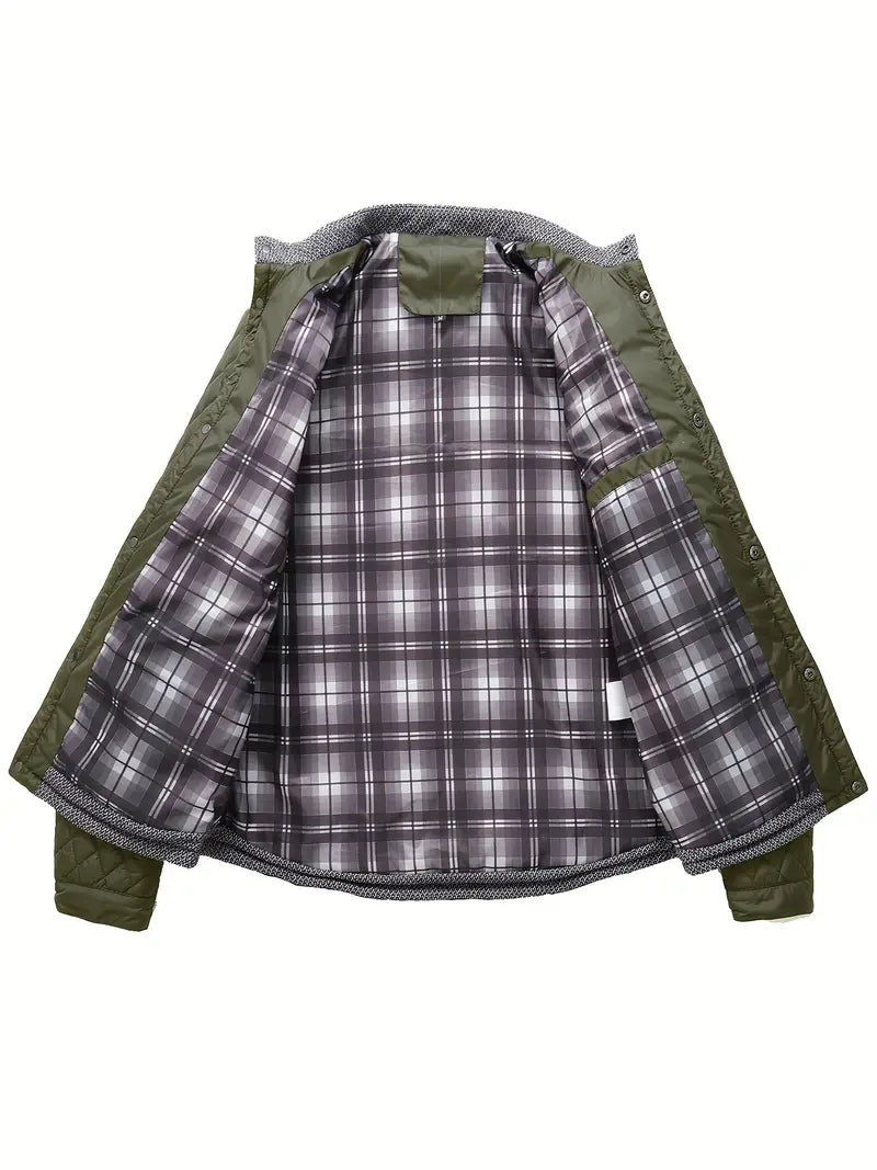 Proctor Casual Long Sleeve Jacket with Pockets - Elena Harper