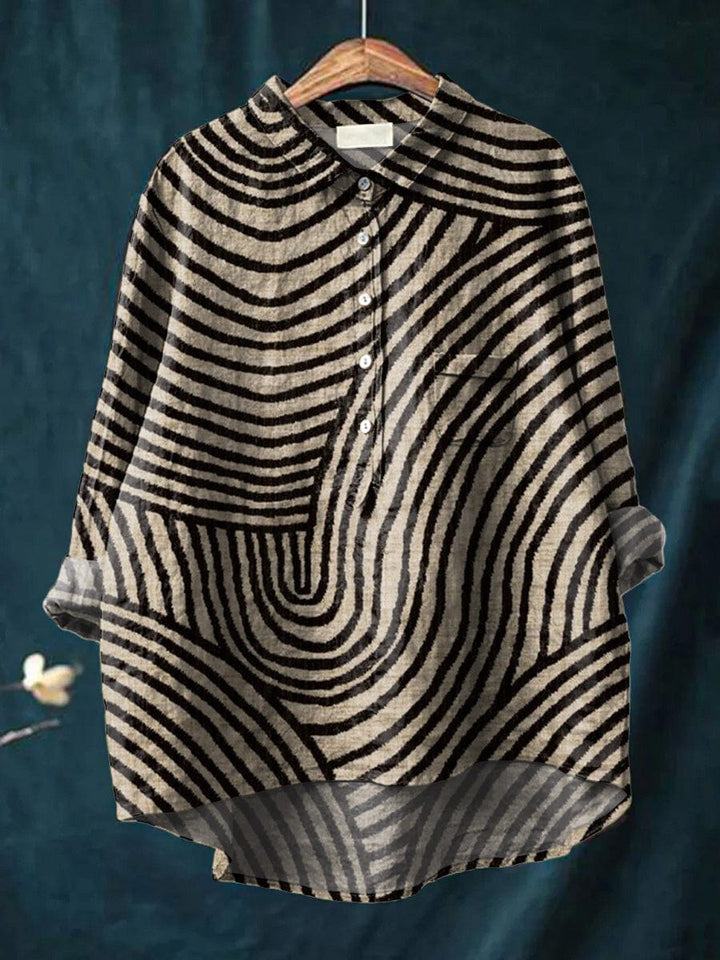 Melina Linen Blouse