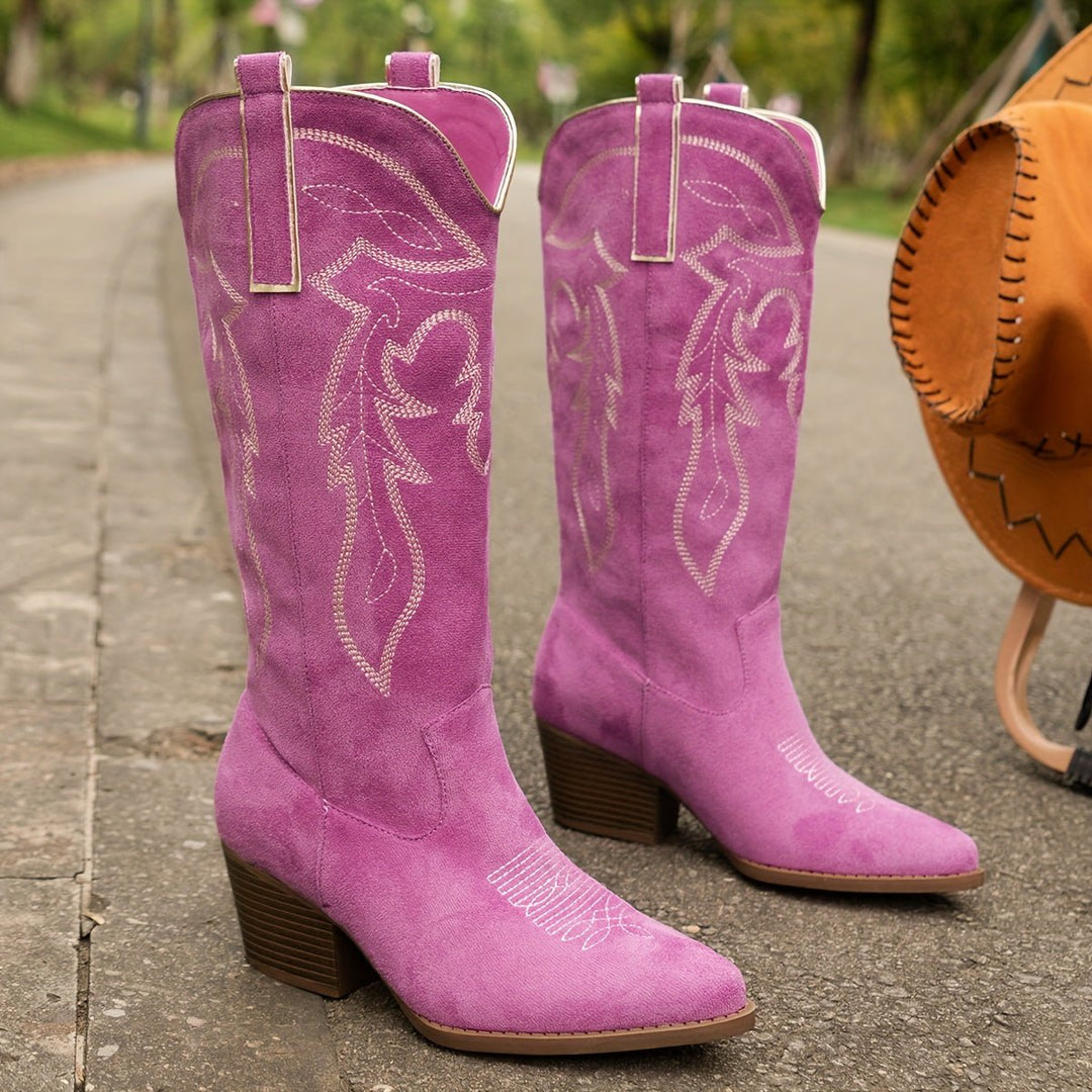 Mia | Elegant Cowboy Boots in Western Style