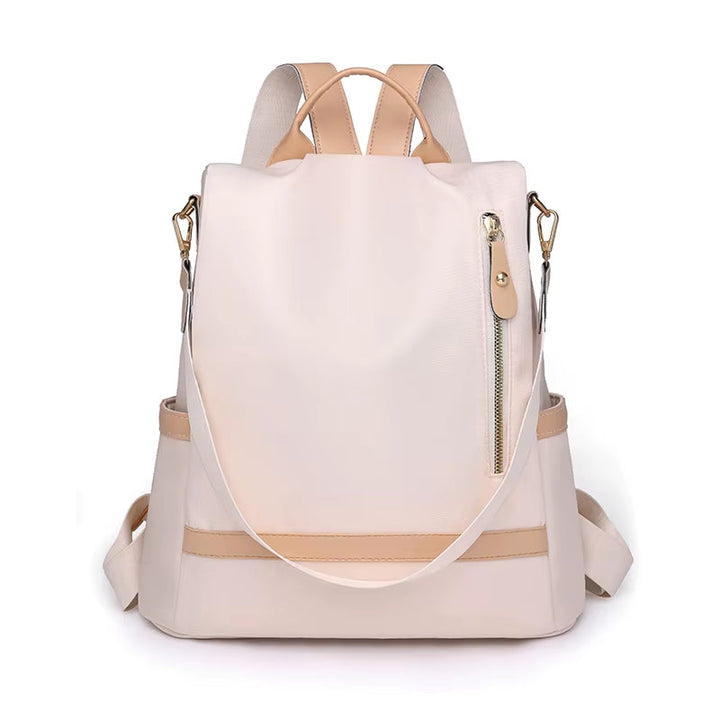 Anti-theft women's backpack with waterproof finish - Olivia