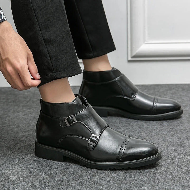 LAURENT MONACO | DOUBLE BUCKLE BOOTS