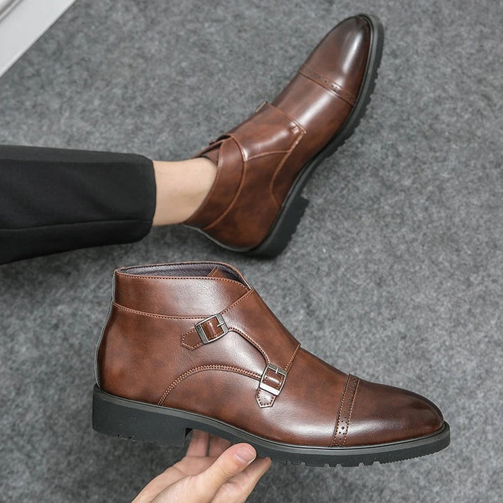 LAURENT MONACO | DOUBLE BUCKLE BOOTS