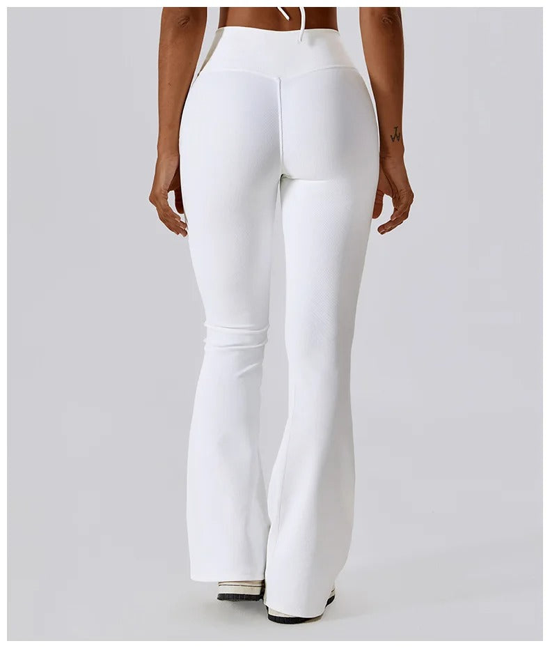 Affinada Flare Leggings, view 4 - Elena Harper