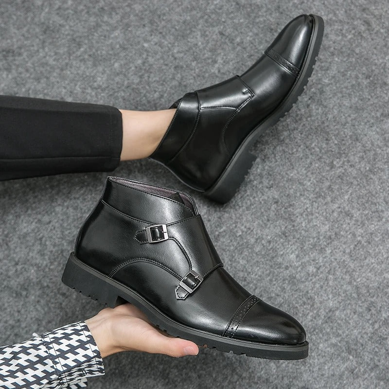 LAURENT MONACO | DOUBLE BUCKLE BOOTS