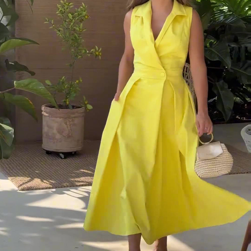 Emanuela™  |  V-neck Dress