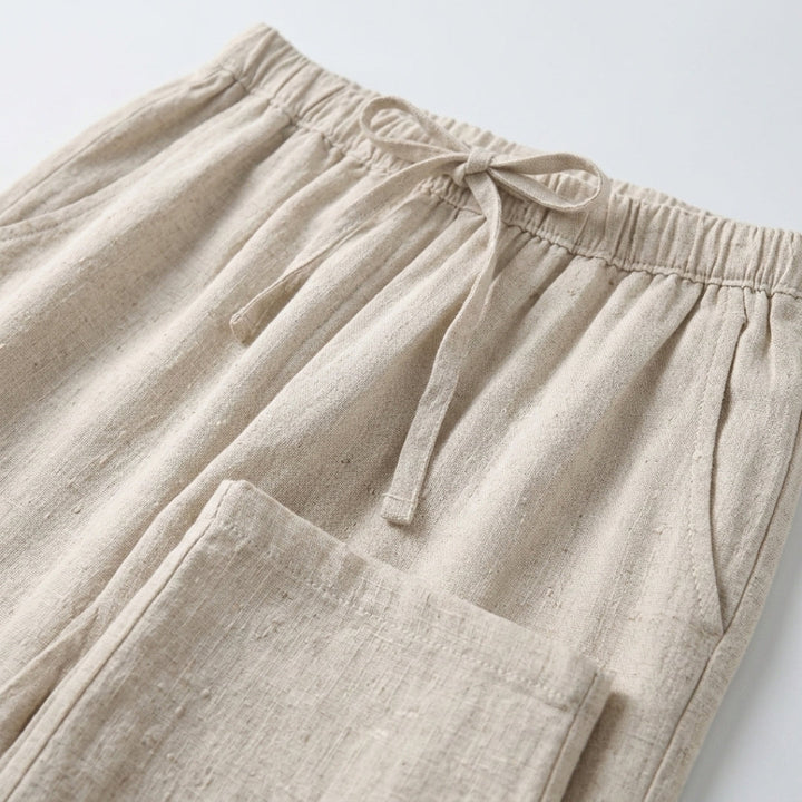 Fez - Linen Pants (Oversized Fit)