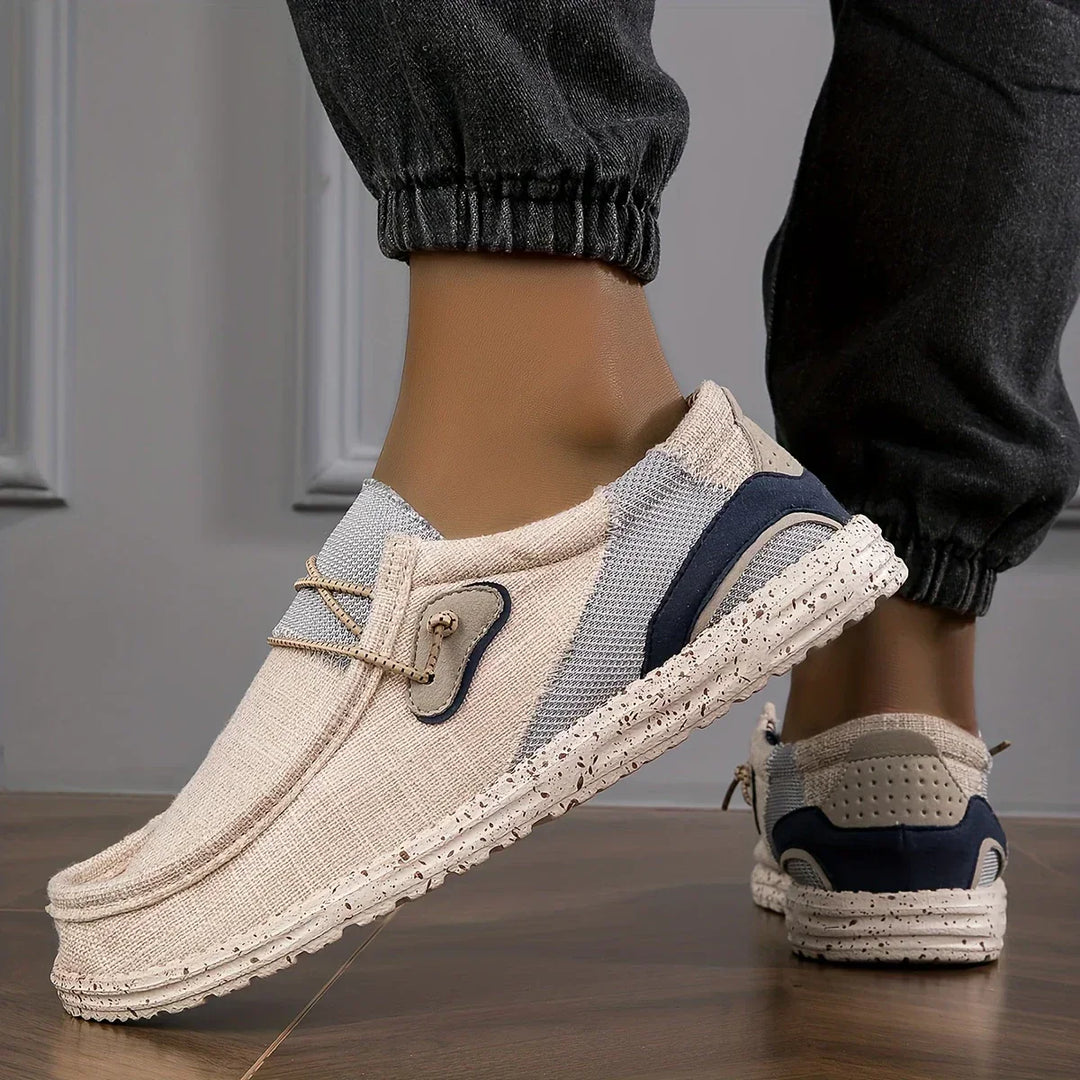 Hayes Breathable Non-Slip Summer Sneakers, view 3 - Elena Harper