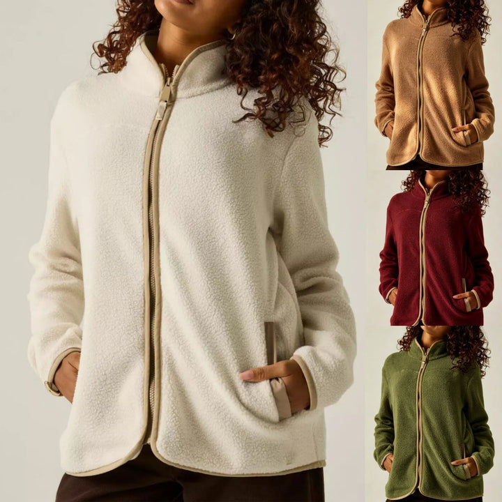 Women's Wool Effect Cardigan – Warm and Soft