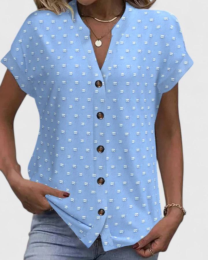 Miles™  |  Comfortable V-neck Shirt