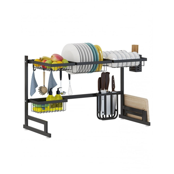 34.6" Dish Drying Rack, view 3 - Elena Harper