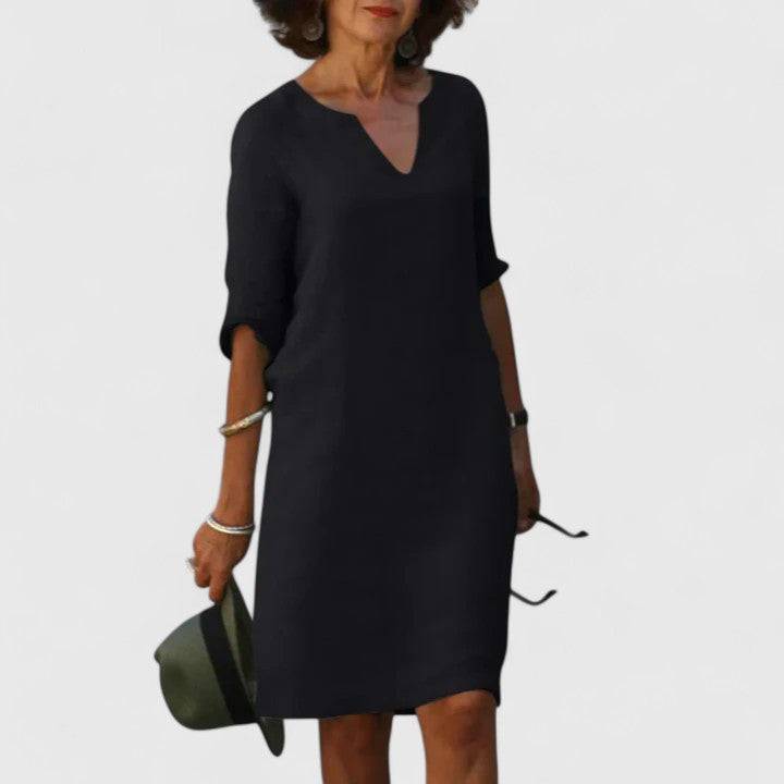 Taylor™  |  Comfortable V-neck Dress