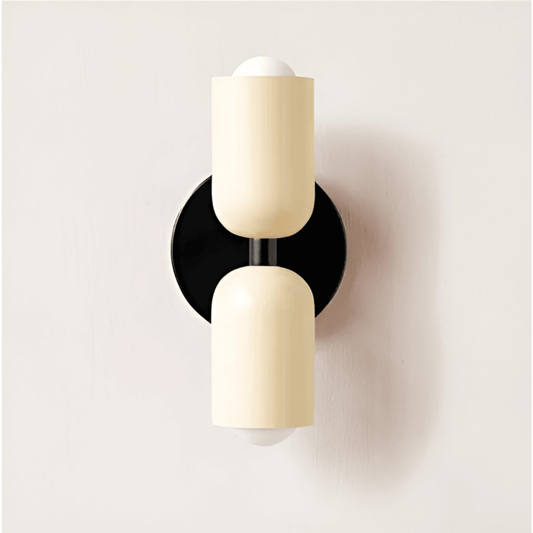 Double-Sided Iron Capsule Wall Light