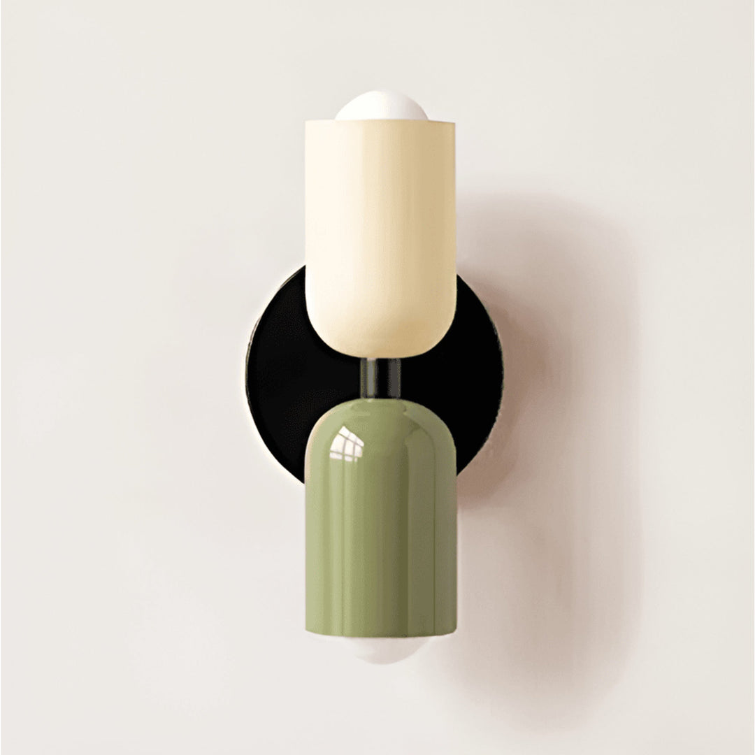 Double-Sided Iron Capsule Wall Light