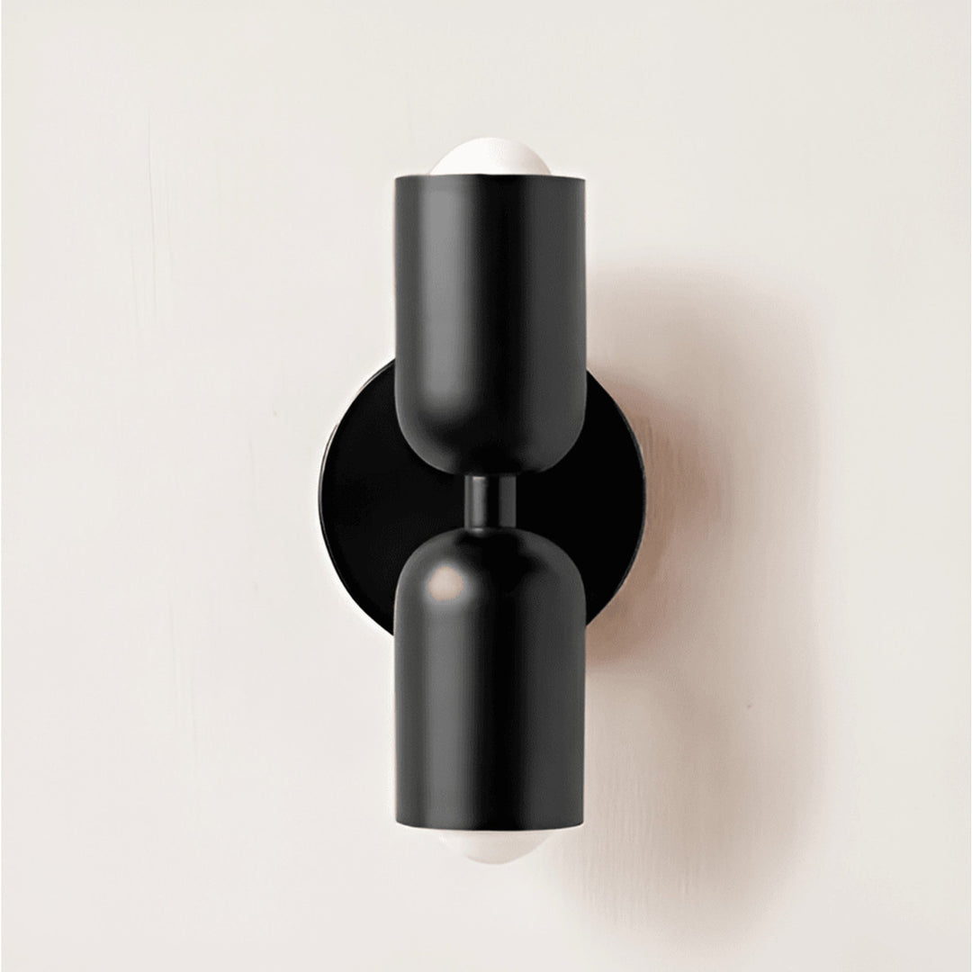 Double-Sided Iron Capsule Wall Light