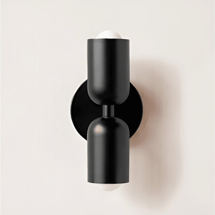 Double-Sided Iron Capsule Wall Light