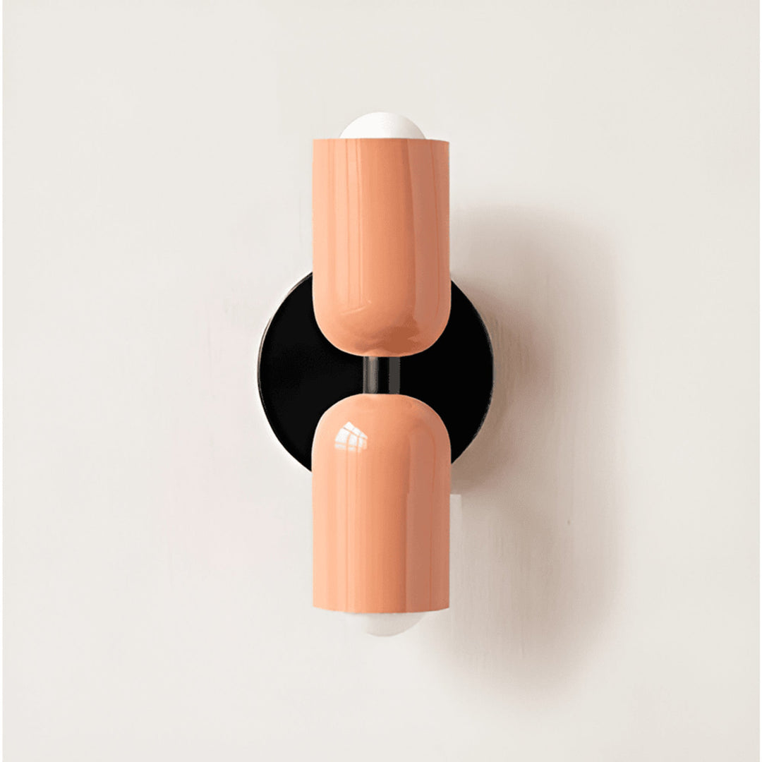 Double-Sided Iron Capsule Wall Light