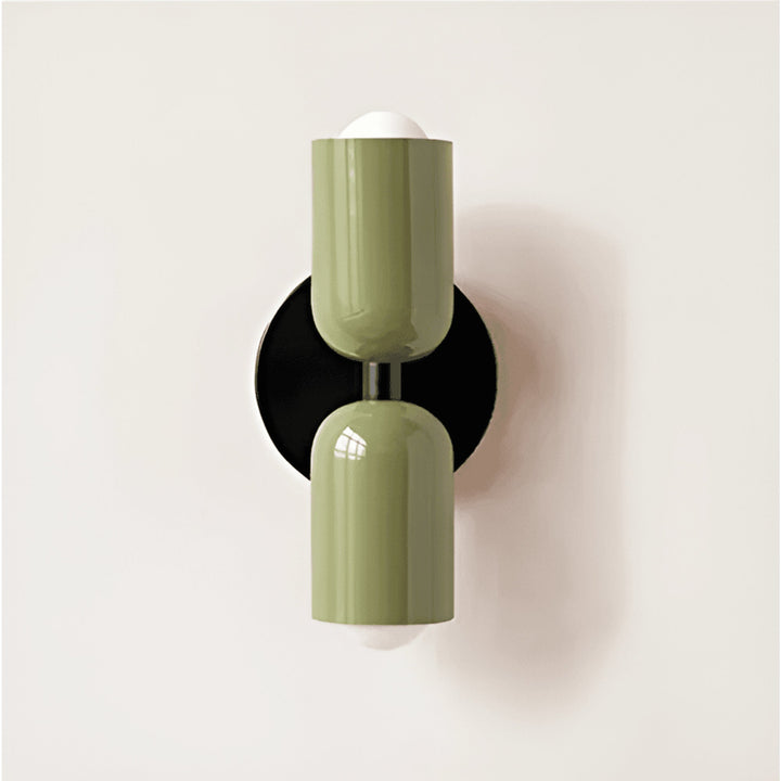 Double-Sided Iron Capsule Wall Light