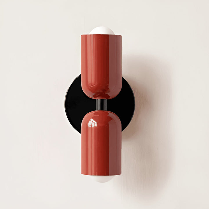 Double-Sided Iron Capsule Wall Light