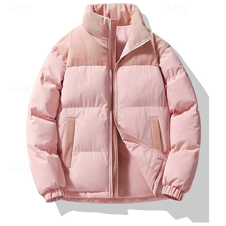 Vincent - Chic Quilted Down Jacket with High Collar
