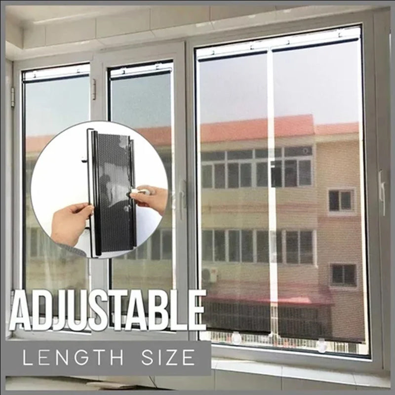 GuardView™️ - Retractable Window Roller Shutter & Sun Protection for Optimal Shielding