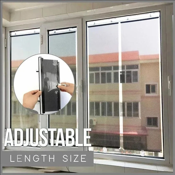 GuardView™️ - Retractable Window Roller Shutter & Sun Protection for Optimal Shielding