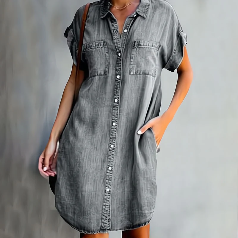 Daphne™  |  Denim Dress