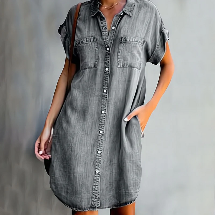 Daphne™  |  Denim Dress