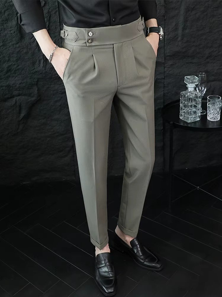 LAURENT MONACO | HIGH-WAIST PANTS FOR MEN
