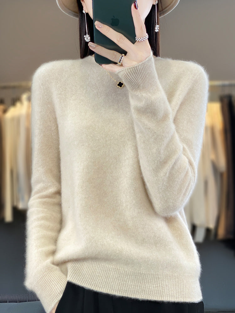 Anette Cozy Cotton Sweater - Elena Harper