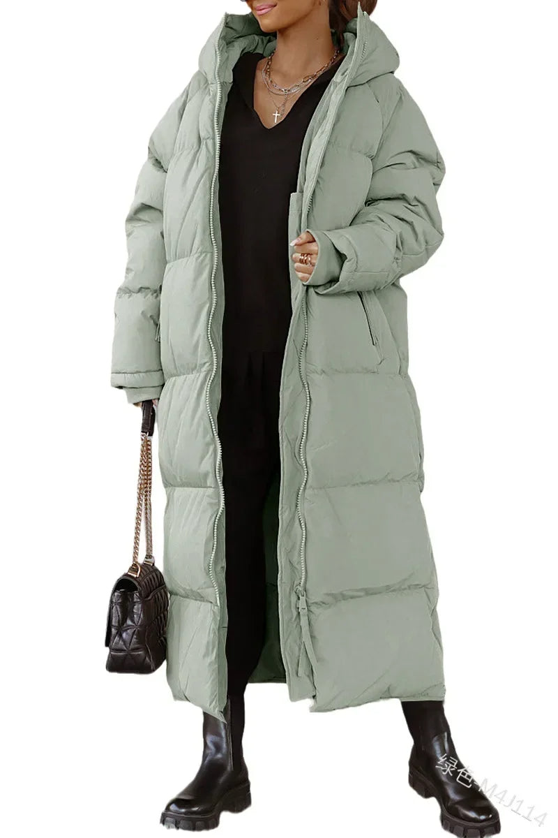 Aurélie - Elegant Long Oversized Down Jacket