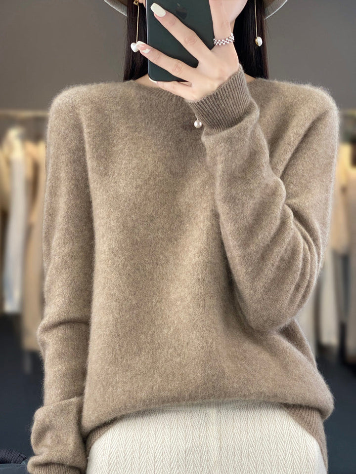 Anette Cozy Cotton Sweater - Elena Harper