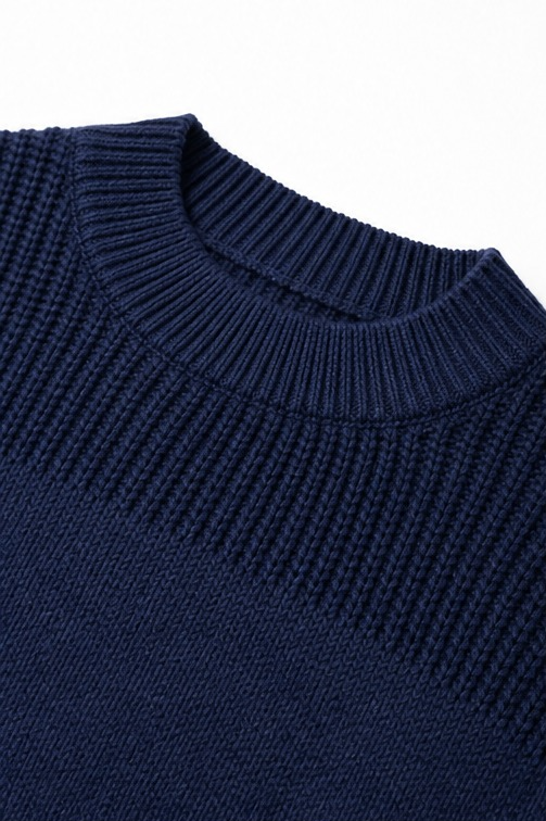 Cozelin Ribbed Knit Dropped-Shoulder Oversized Sweater - Elena Harper