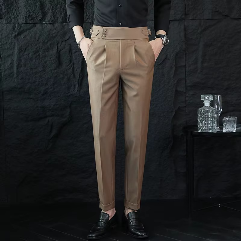 LAURENT MONACO | HIGH-WAIST PANTS FOR MEN
