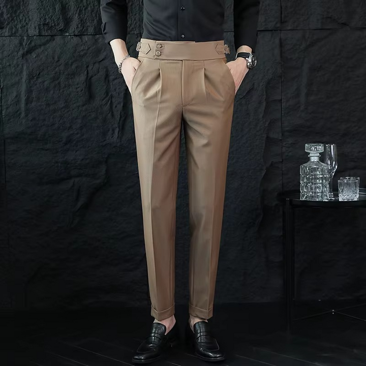 LAURENT MONACO | HIGH-WAIST PANTS FOR MEN