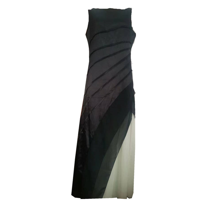 Women's Elegant Ombre Maxi Dress - Flattering Silhouette
