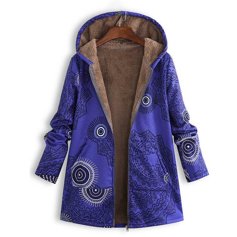 Daniela™ Vintage-Style Patterned Jacket