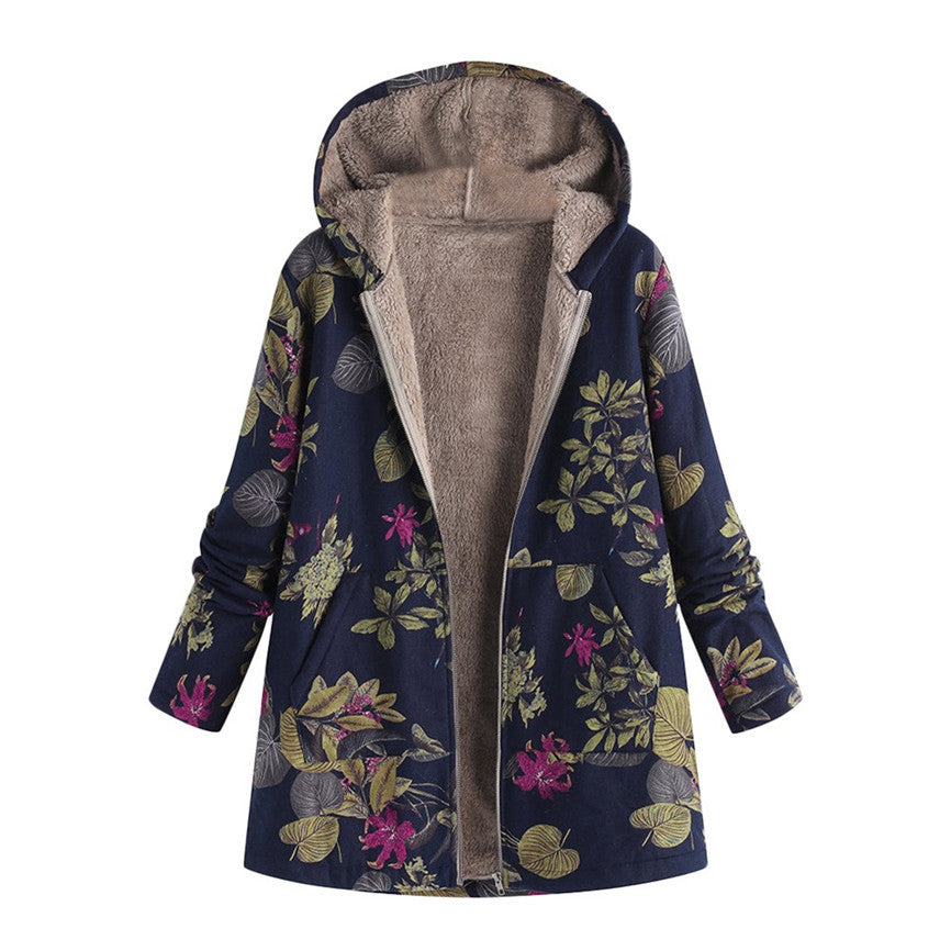 Daniela™ Vintage-Style Patterned Jacket
