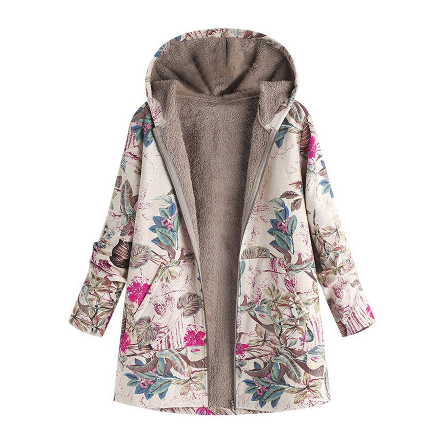 Daniela™ Vintage-Style Patterned Jacket