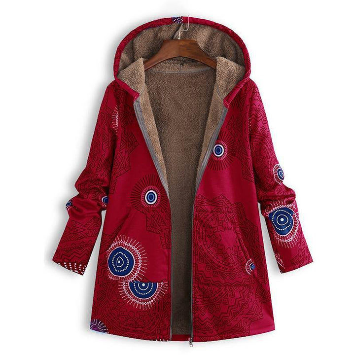 Daniela™ Vintage-Style Patterned Jacket