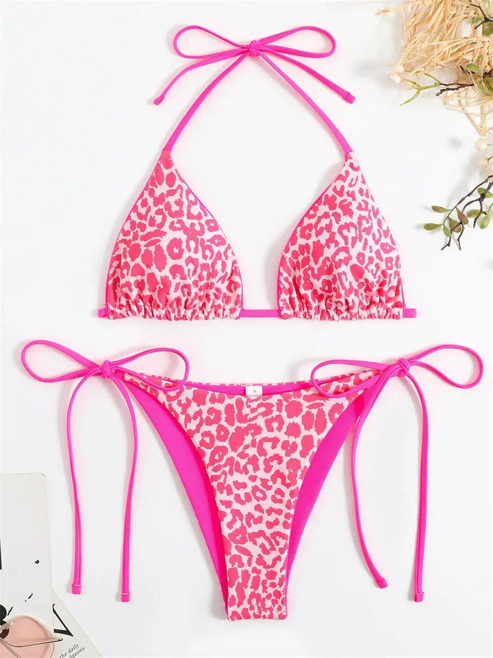 SoSoof - Brazilian bikini with leopard print