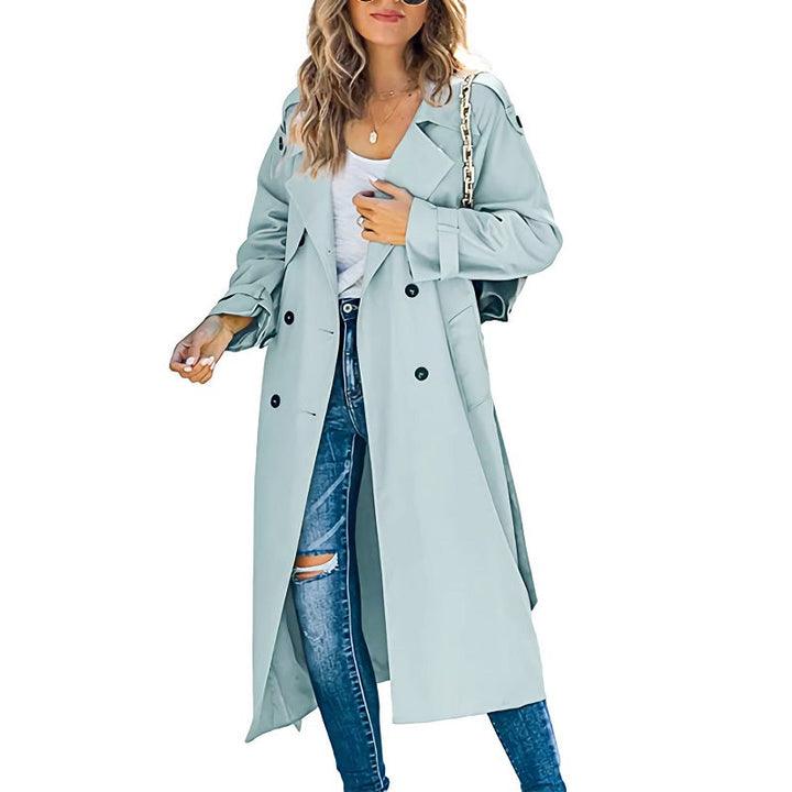 Estelle Women’s Elegant Trench Coat - Elena Harper