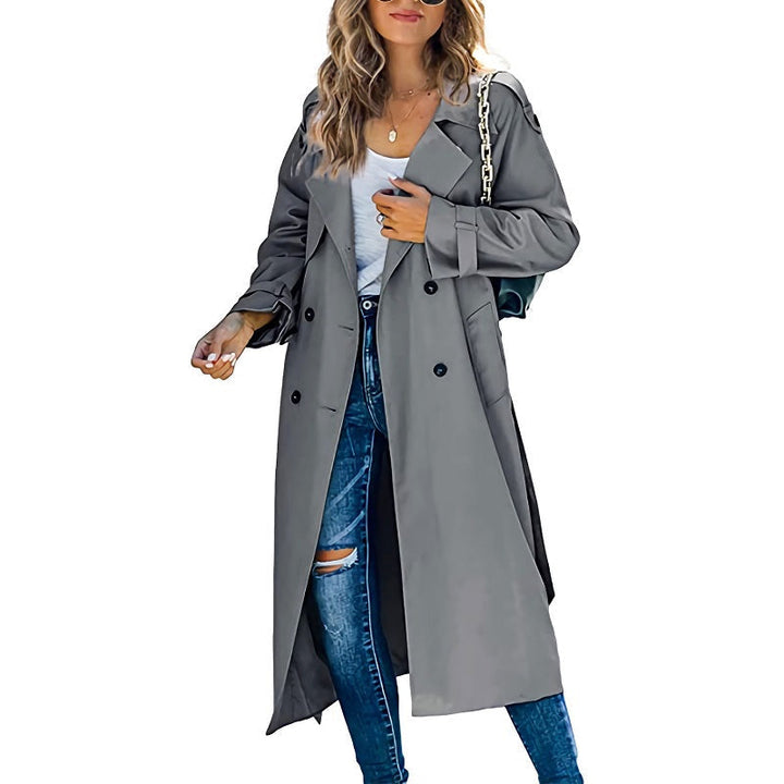 Estelle Women’s Elegant Trench Coat - Elena Harper