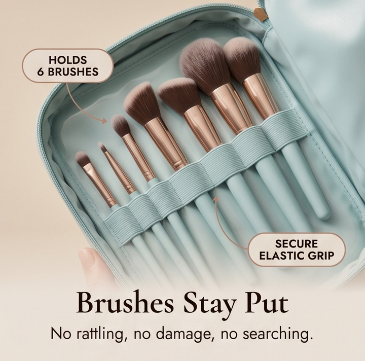 Cloudette Wide-Mouth Toiletry Bag - Elena Harper