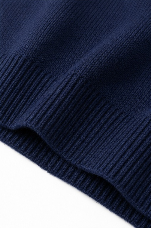 Cozelin Ribbed Knit Dropped-Shoulder Oversized Sweater - Elena Harper