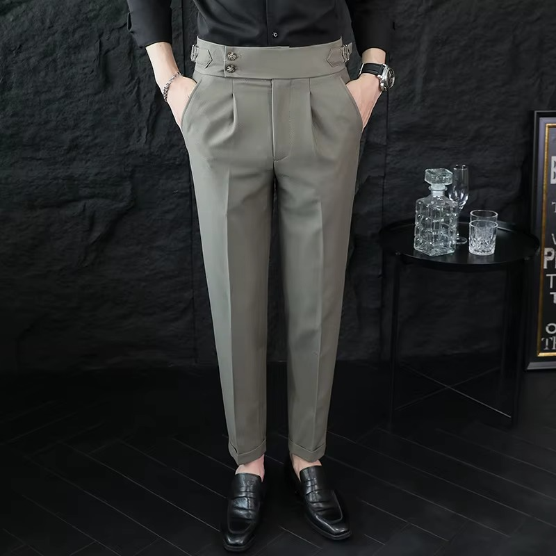 LAURENT MONACO | HIGH-WAIST PANTS FOR MEN